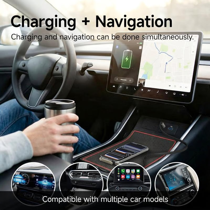 240W Super Fast Charging° Rotating Invisible Stand