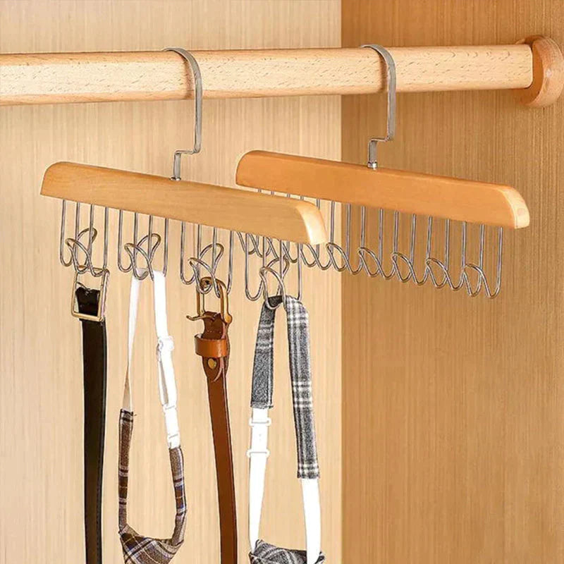 PREMIUM WOODEN Multi Hook Coat Rack ® (High Quality & Durable)