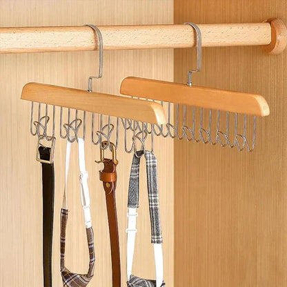 PREMIUM WOODEN Multi Hook Coat Rack ® (High Quality & Durable)
