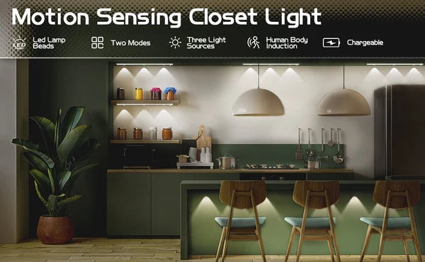 AURAHOMES™ LED Motion Sensor Light [Aluminium + Acrylic]