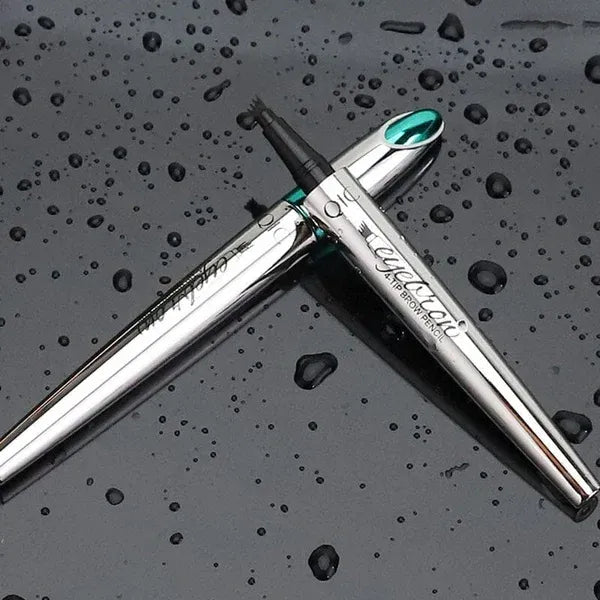 🔥2024 Hot Sale🔥3D Waterproof Microblading Eyebrow Pen 4 Fork Tip Tattoo Pen