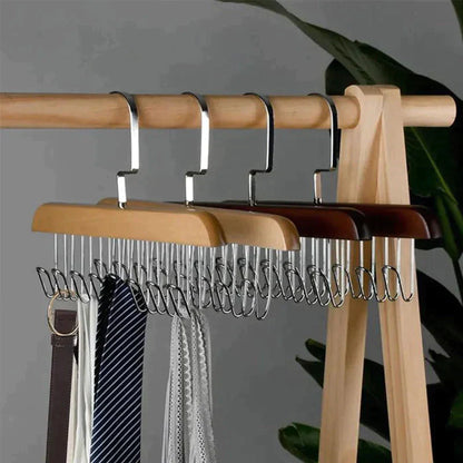 PREMIUM WOODEN Multi Hook Coat Rack ® (High Quality & Durable)