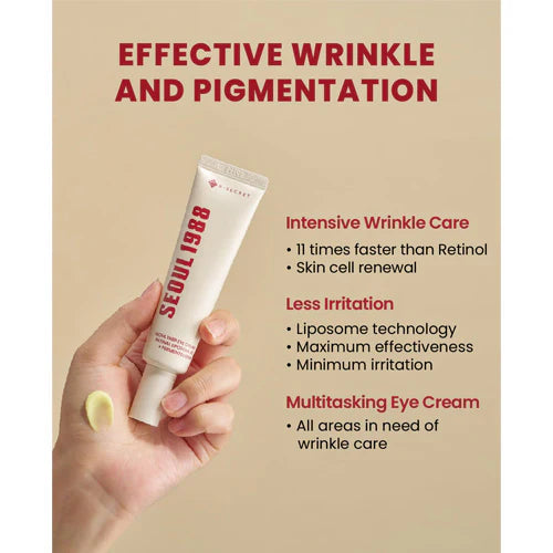[KSECRET] SEOUL 1988 Eye Cream : Retinal Liposome 4% + Fermented Bean