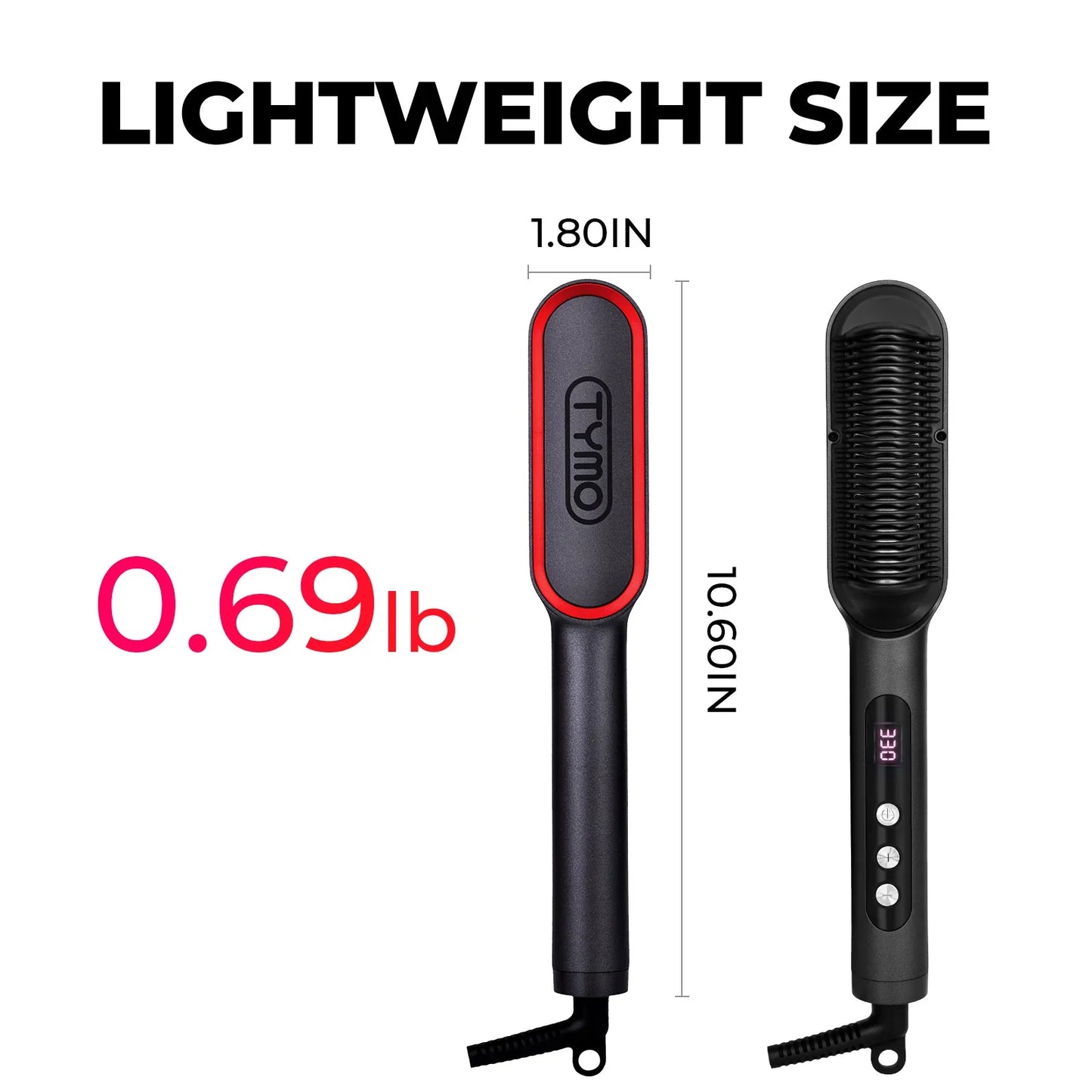 NEGATIVE ION HAIR STRAIGHTENER COMB - TYMO™