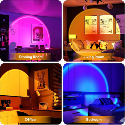 AURA SUNSET LAMP [16 COLOURS IN 1]