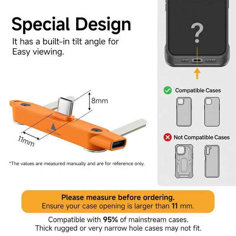 240W Super Fast Charging° Rotating Invisible Stand