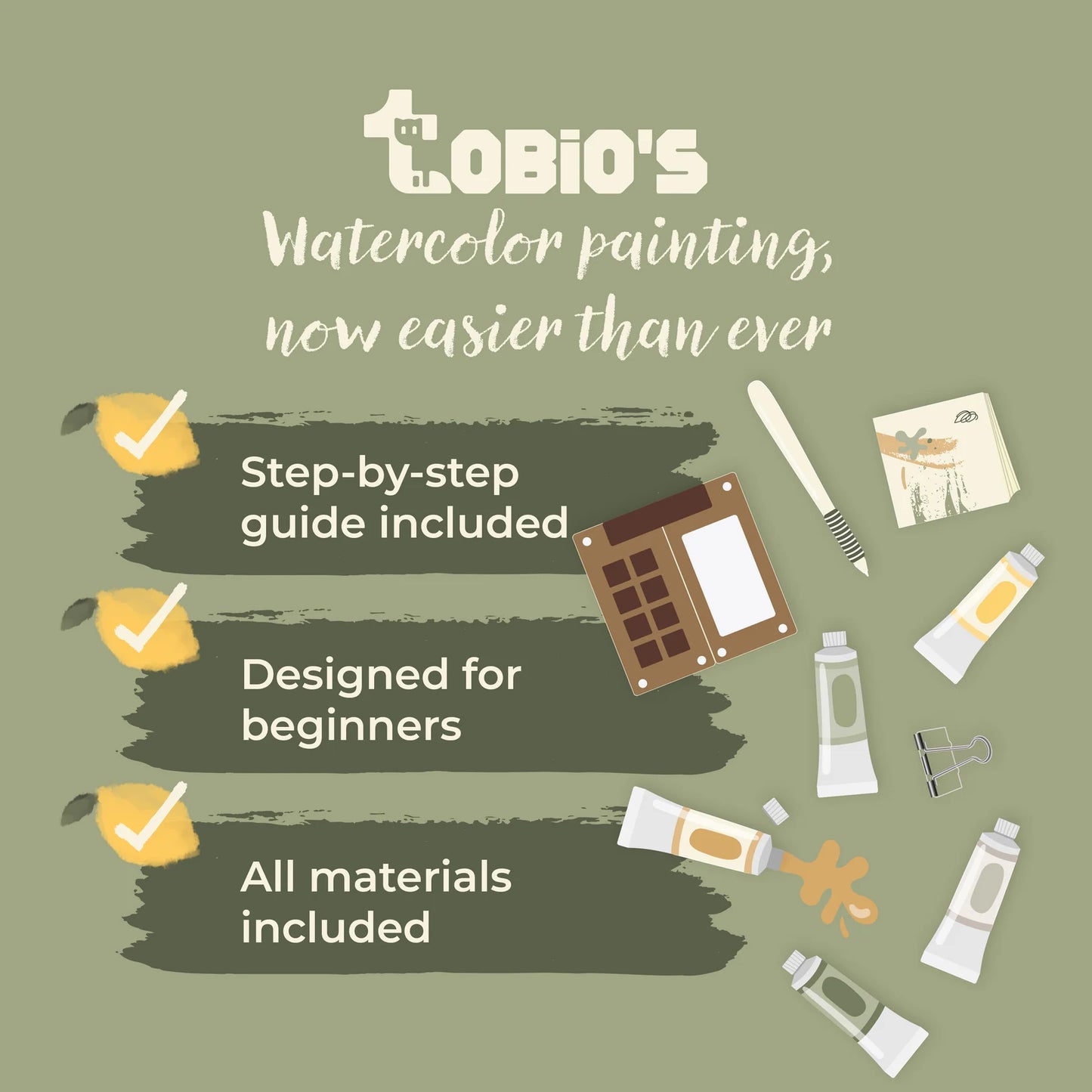 Tobios™ Watercolor Kit