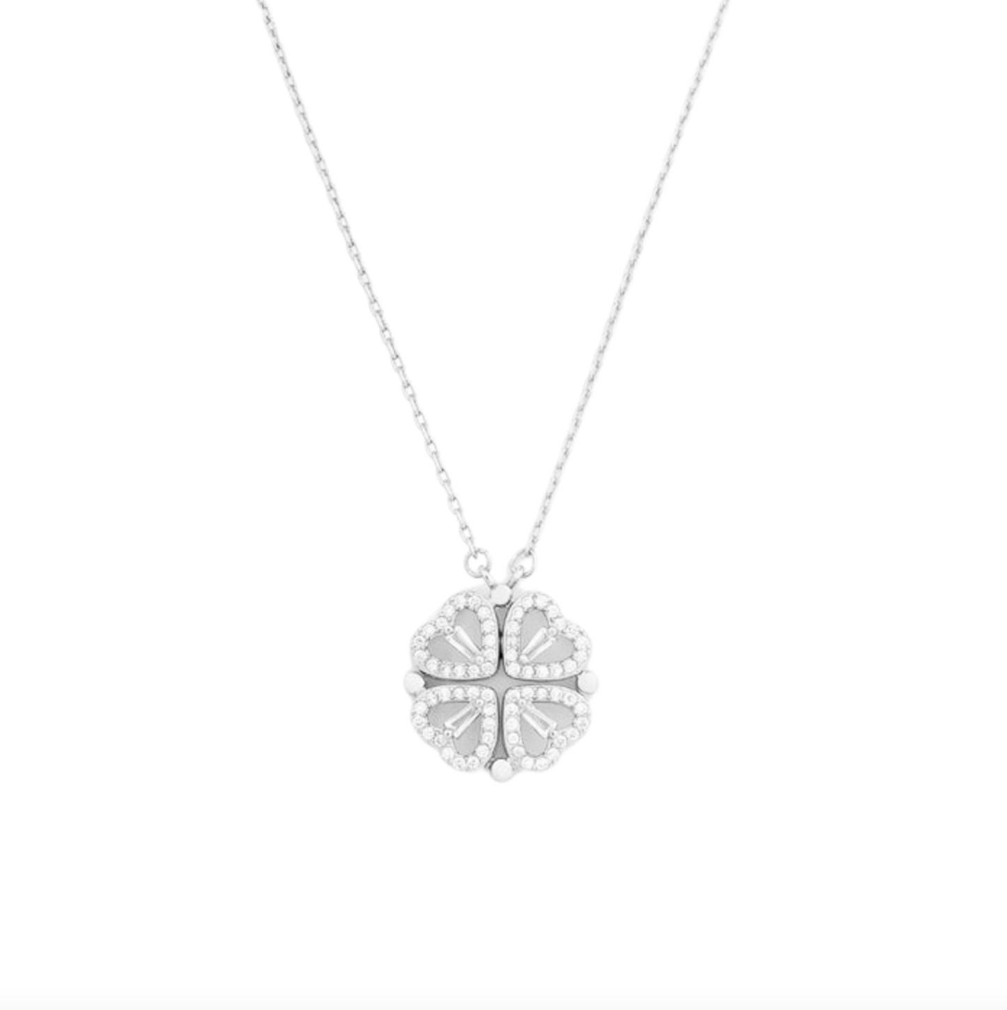 Heart Locket™ Four Leaf Clover Eternal Love Necklace